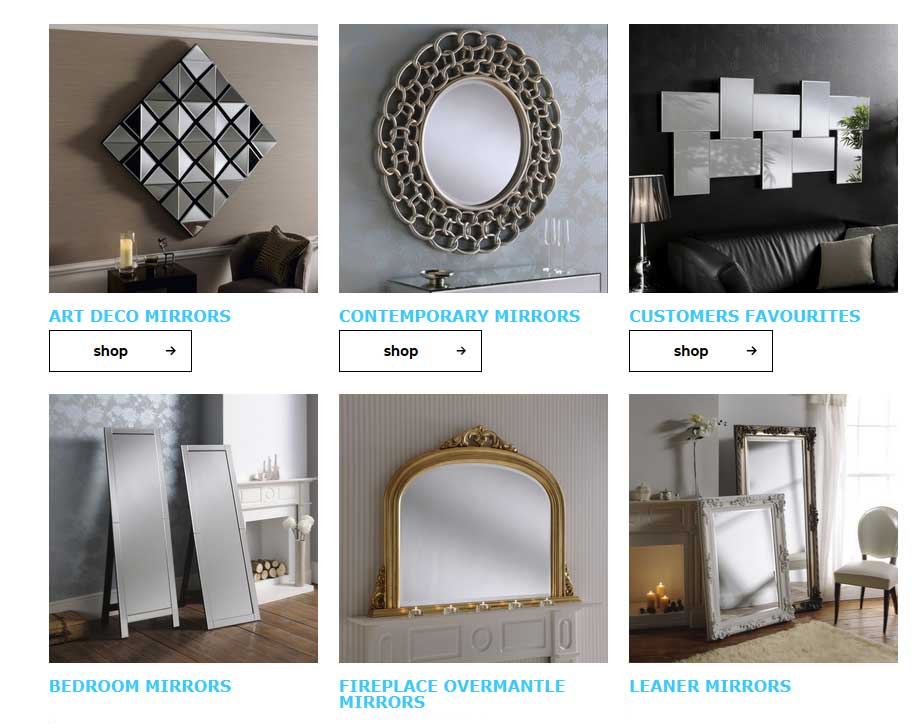 mirrors for sale